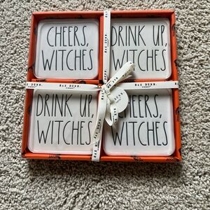Rae Dunn Halloween Coasters